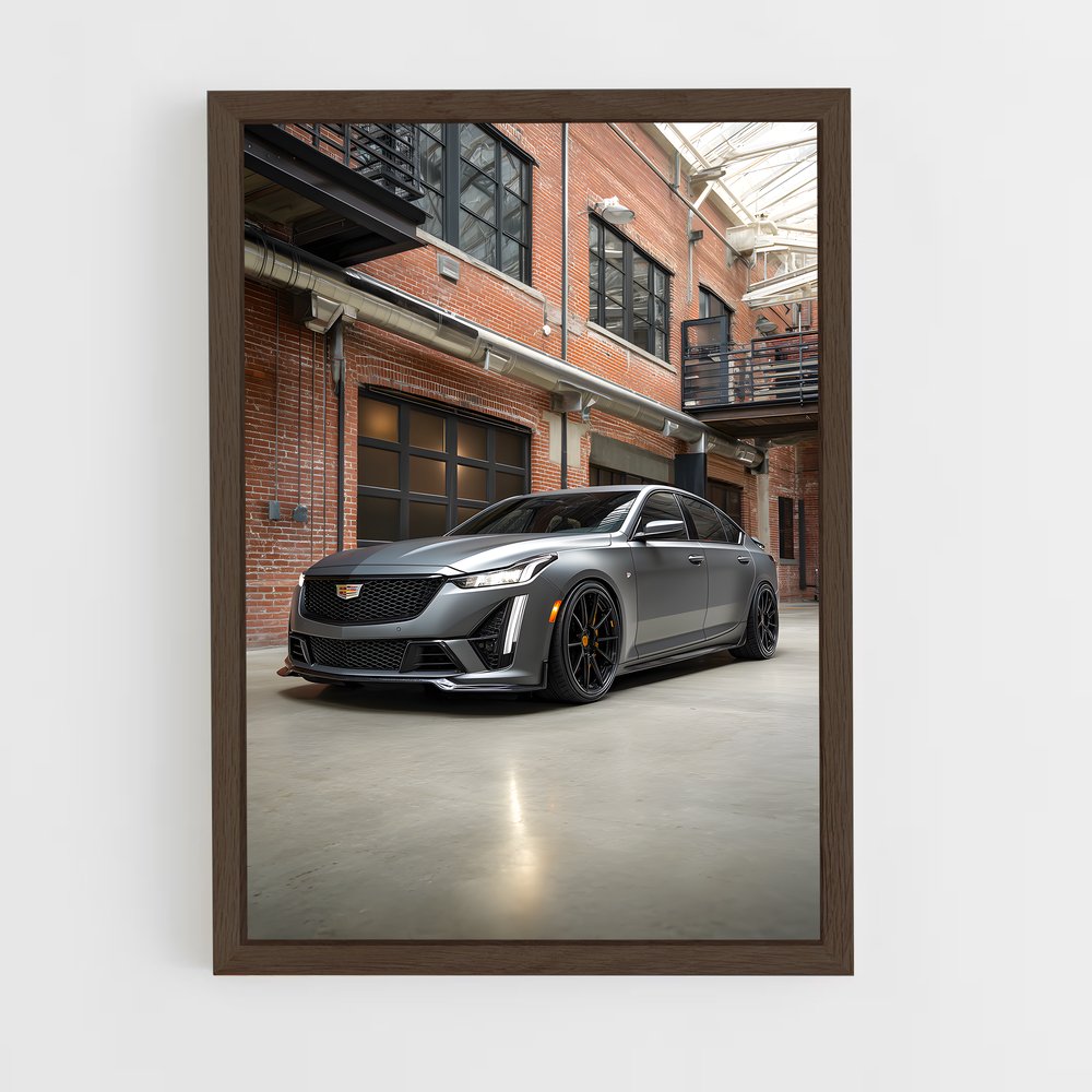 Poster Garage Élévé – affiche Cadillac (vue 5)